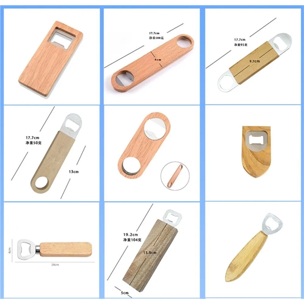 Wooden Beer Bottle Opener - Wooden Beer Bottle Opener - Image 6 of 6