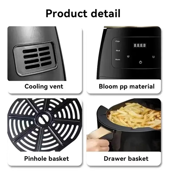 4.5L Intelligent Air Fryer - 4.5L Intelligent Air Fryer - Image 3 of 5