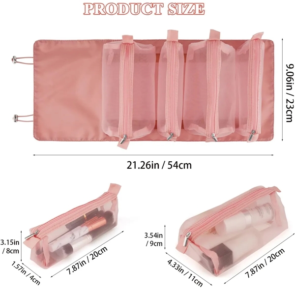 4 In 1 Removable Portable Cosmefic Bag - 4 In 1 Removable Portable Cosmefic Bag - Image 1 of 6