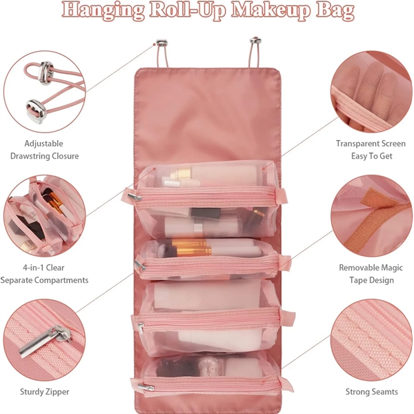 4 In 1 Removable Portable Cosmefic Bag - 4 In 1 Removable Portable Cosmefic Bag - Image 2 of 6
