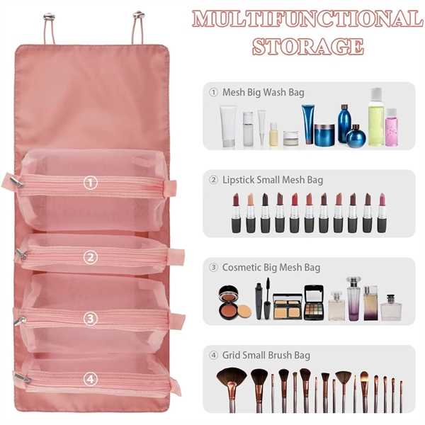 4 In 1 Removable Portable Cosmefic Bag - 4 In 1 Removable Portable Cosmefic Bag - Image 3 of 6