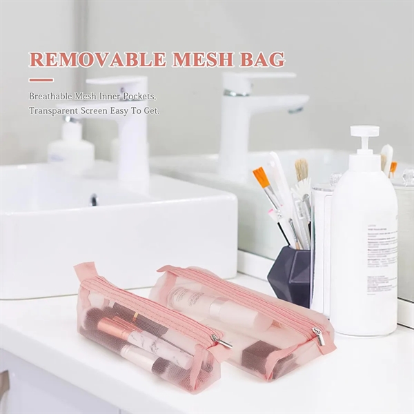 4 In 1 Removable Portable Cosmefic Bag - 4 In 1 Removable Portable Cosmefic Bag - Image 5 of 6