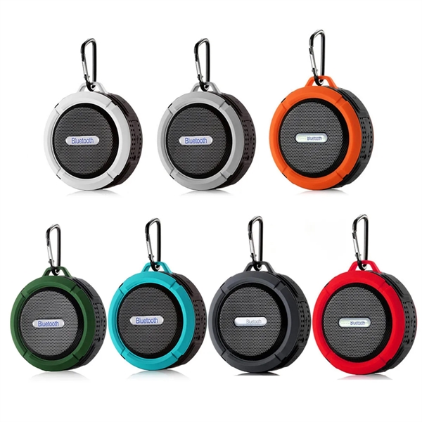 Waterproof Blue tooth Speaker With Suction Cup - Waterproof Blue tooth Speaker With Suction Cup - Image 1 of 2