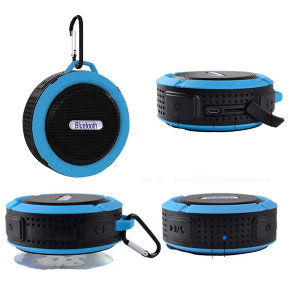 Waterproof Blue tooth Speaker With Suction Cup - Waterproof Blue tooth Speaker With Suction Cup - Image 2 of 2