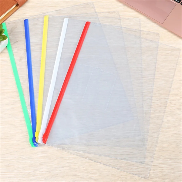 4.7 " x 9.3 " Clear Zipped PVC Pouch - 4.7 " x 9.3 " Clear Zipped PVC Pouch - Image 2 of 2