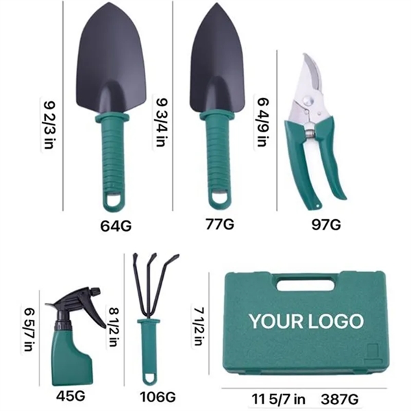 5 pcs Heavy Duty Gardening Work Set - 5 pcs Heavy Duty Gardening Work Set - Image 1 of 3