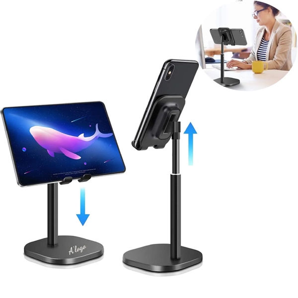 Adjustable Phone& Tablet Desktop Holder  Stand - Adjustable Phone& Tablet Desktop Holder  Stand - Image 0 of 5