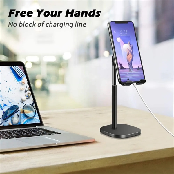 Adjustable Phone& Tablet Desktop Holder  Stand - Adjustable Phone& Tablet Desktop Holder  Stand - Image 3 of 5