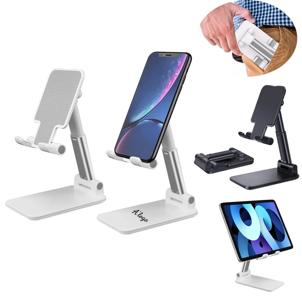 Fully Foldable Multi-angle Adjustable Phone/Tablet Stand - Fully Foldable Multi-angle Adjustable Phone/Tablet Stand - Image 0 of 5