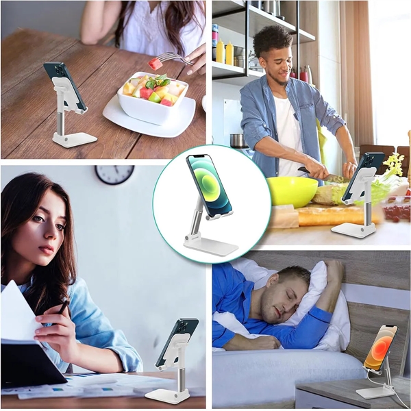 Fully Foldable Multi-angle Adjustable Phone/Tablet Stand - Fully Foldable Multi-angle Adjustable Phone/Tablet Stand - Image 5 of 5