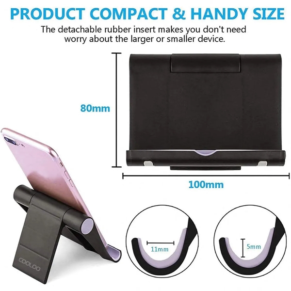 Foldable Phone/Tablet Desktop Stand Holder - Foldable Phone/Tablet Desktop Stand Holder - Image 1 of 5