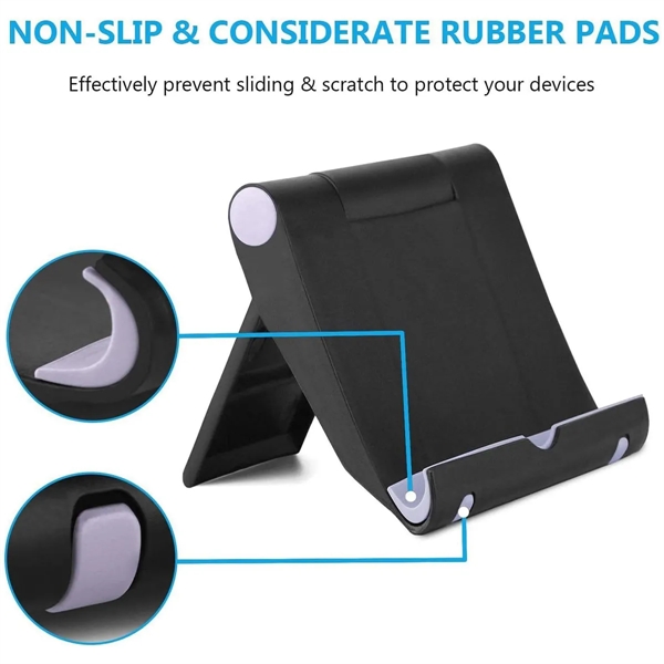 Foldable Phone/Tablet Desktop Stand Holder - Foldable Phone/Tablet Desktop Stand Holder - Image 3 of 5