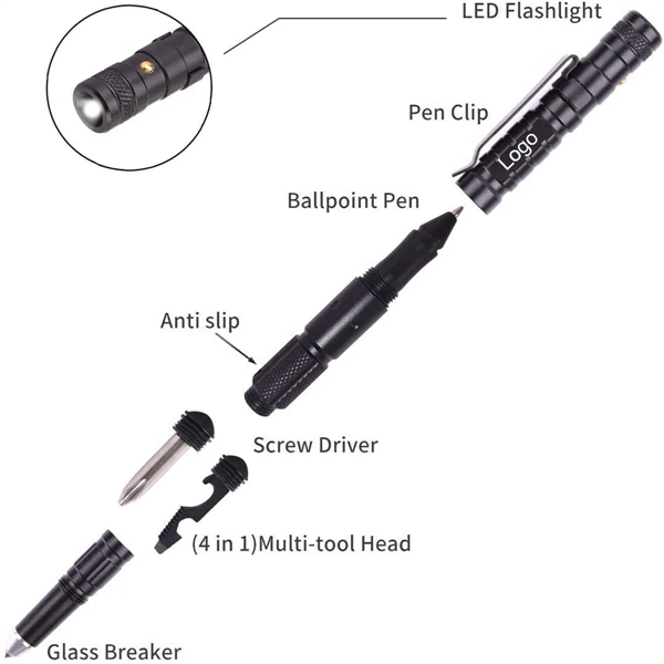 Multifunctional Tactical Pen - Multifunctional Tactical Pen - Image 1 of 6