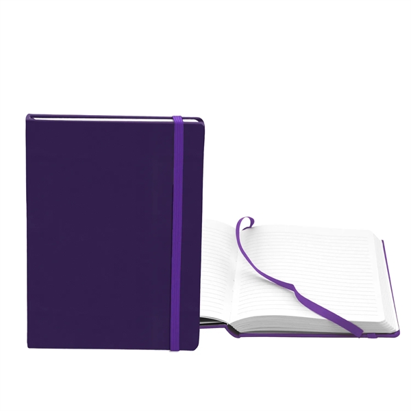 5" x 7" Everest Senzabrite Faux Leather Hardcover Journal - 5" x 7" Everest Senzabrite Faux Leather Hardcover Journal - Image 5 of 9