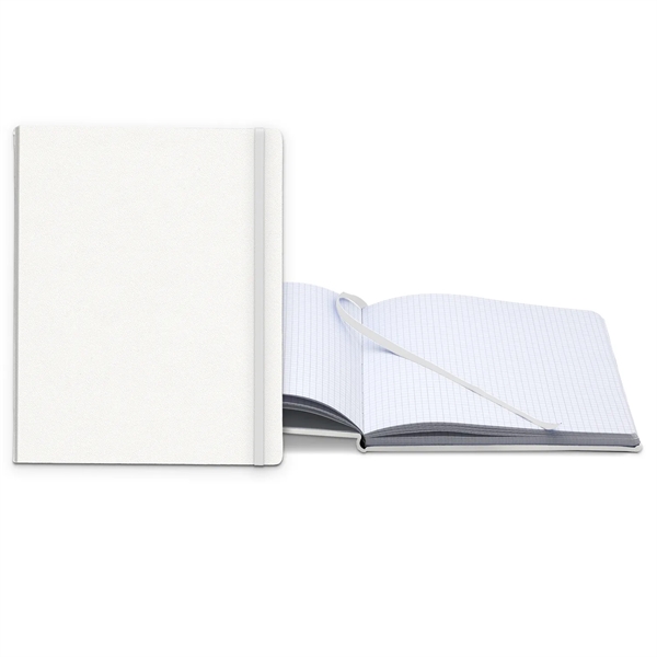 8" x 10" Everest Senzabrite Faux Leather Hardcover Journal - 8" x 10" Everest Senzabrite Faux Leather Hardcover Journal - Image 2 of 9