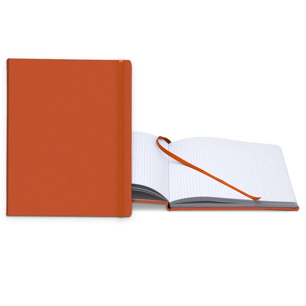 8" x 10" Everest Senzabrite Faux Leather Hardcover Journal - 8" x 10" Everest Senzabrite Faux Leather Hardcover Journal - Image 4 of 9