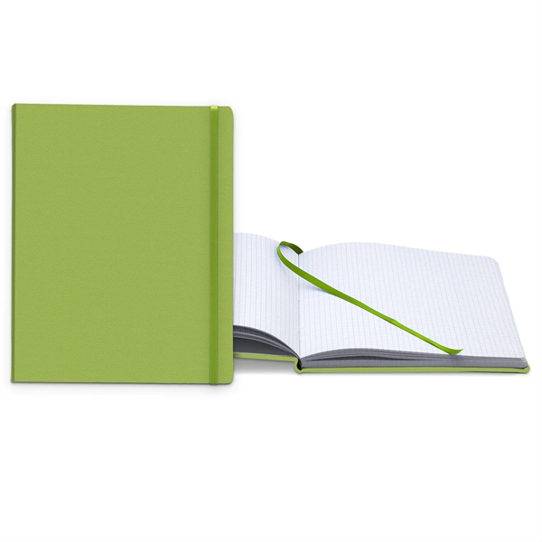 8" x 10" Everest Senzabrite Faux Leather Hardcover Journal - 8" x 10" Everest Senzabrite Faux Leather Hardcover Journal - Image 7 of 9