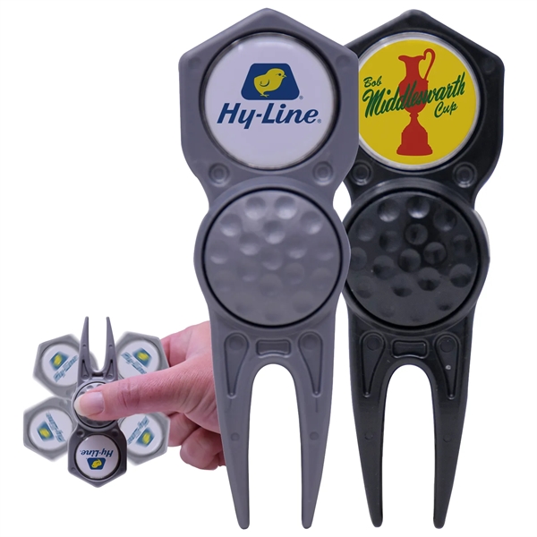 Fidget Spinner Golf Divot Tool and Ball Marker - Fidget Spinner Golf Divot Tool and Ball Marker - Image 0 of 5