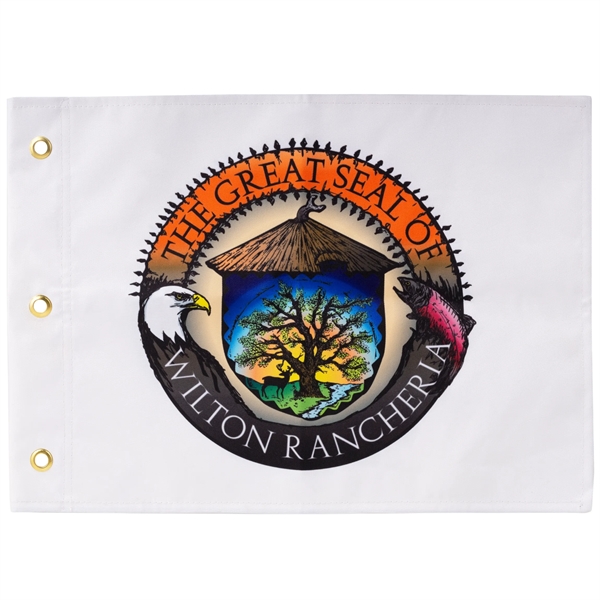 Sublimated Golf Pin Flag w/ Free Shipping - Sublimated Golf Pin Flag w/ Free Shipping - Image 2 of 8