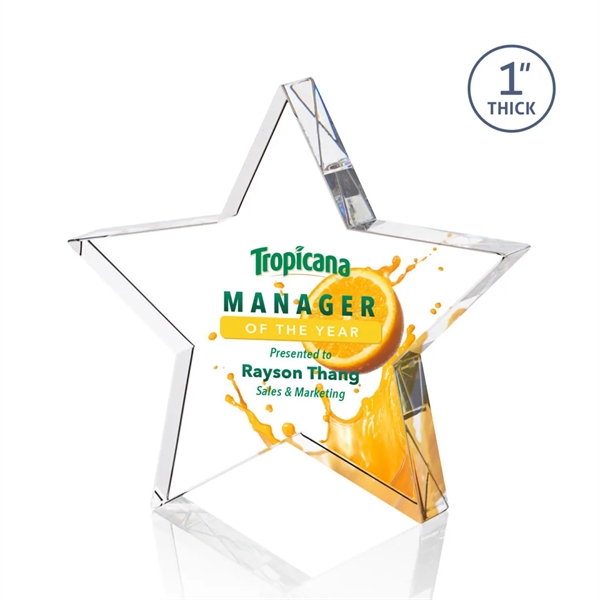 Standing Star VividPrint™ Award - Standing Star VividPrint™ Award - Image 0 of 1