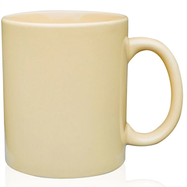 11 oz. Economy Ceramic Coffee Mugs, Corporate gift Drinkware - 11 oz. Economy Ceramic Coffee Mugs, Corporate gift Drinkware - Image 18 of 33