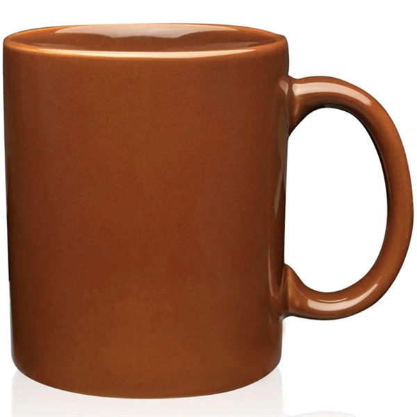 11 oz. Economy Ceramic Coffee Mugs, Corporate gift Drinkware - 11 oz. Economy Ceramic Coffee Mugs, Corporate gift Drinkware - Image 32 of 33