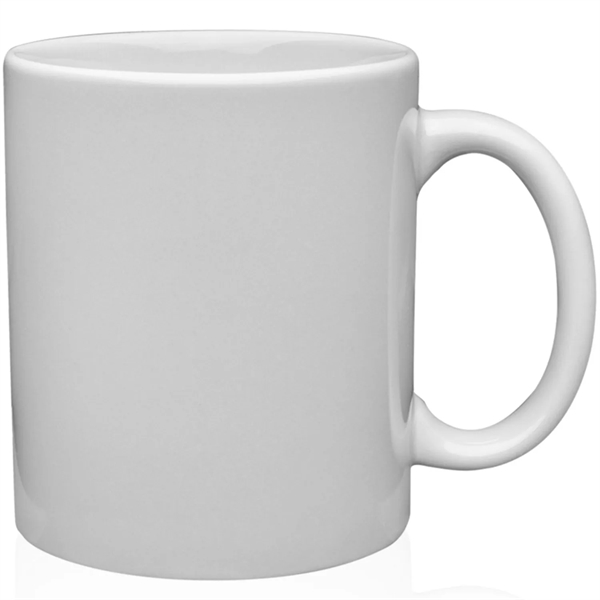 11 oz. Economy Ceramic Coffee Mugs, Corporate gift Drinkware - 11 oz. Economy Ceramic Coffee Mugs, Corporate gift Drinkware - Image 20 of 33