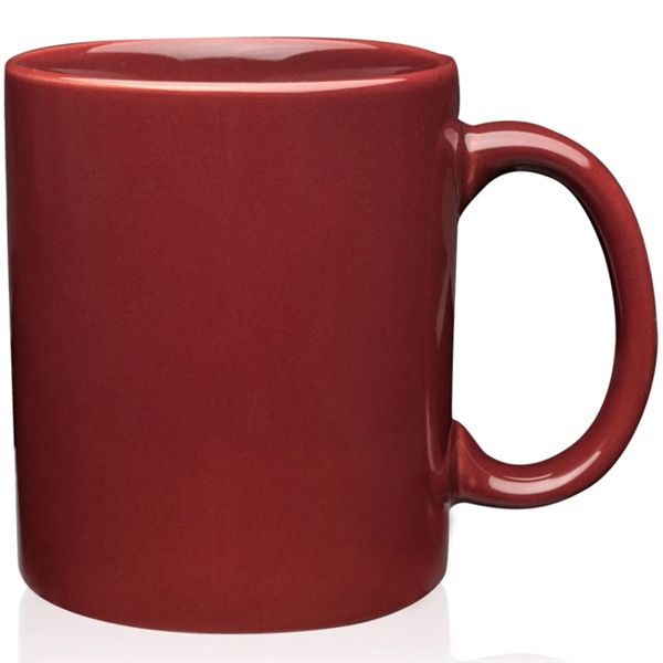 11 oz. Economy Ceramic Coffee Mugs, Corporate gift Drinkware - 11 oz. Economy Ceramic Coffee Mugs, Corporate gift Drinkware - Image 30 of 33