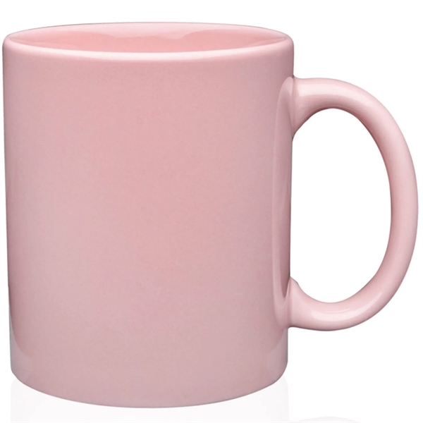 11 oz. Economy Ceramic Coffee Mugs, Corporate gift Drinkware - 11 oz. Economy Ceramic Coffee Mugs, Corporate gift Drinkware - Image 22 of 33