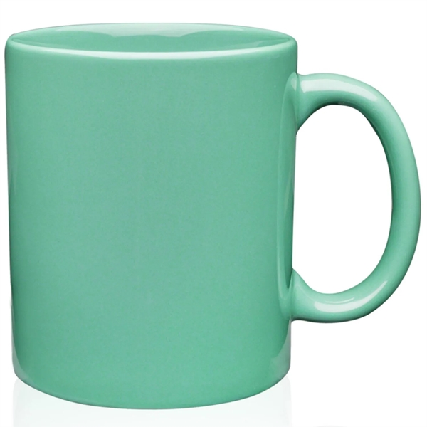 11 oz. Economy Ceramic Coffee Mugs, Corporate gift Drinkware - 11 oz. Economy Ceramic Coffee Mugs, Corporate gift Drinkware - Image 24 of 33