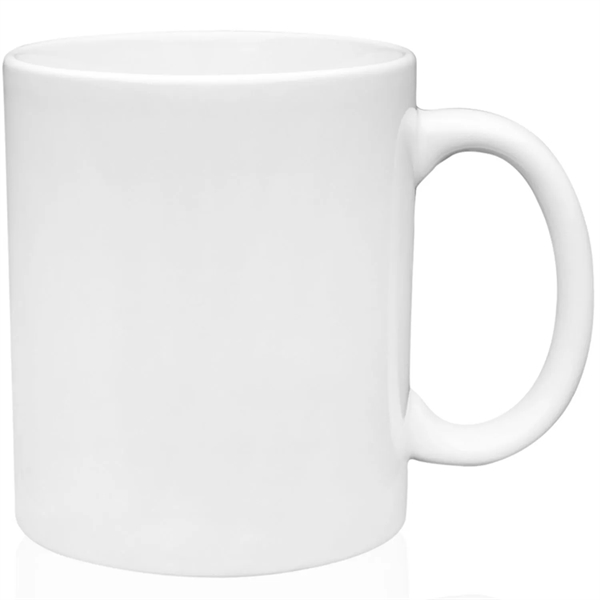 11 oz. Economy Ceramic Coffee Mugs, Corporate gift Drinkware - 11 oz. Economy Ceramic Coffee Mugs, Corporate gift Drinkware - Image 29 of 33