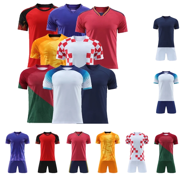 Reversible Soccer Mesh Fabric Jersey Suit For Kids Adult - Reversible Soccer Mesh Fabric Jersey Suit For Kids Adult - Image 1 of 9