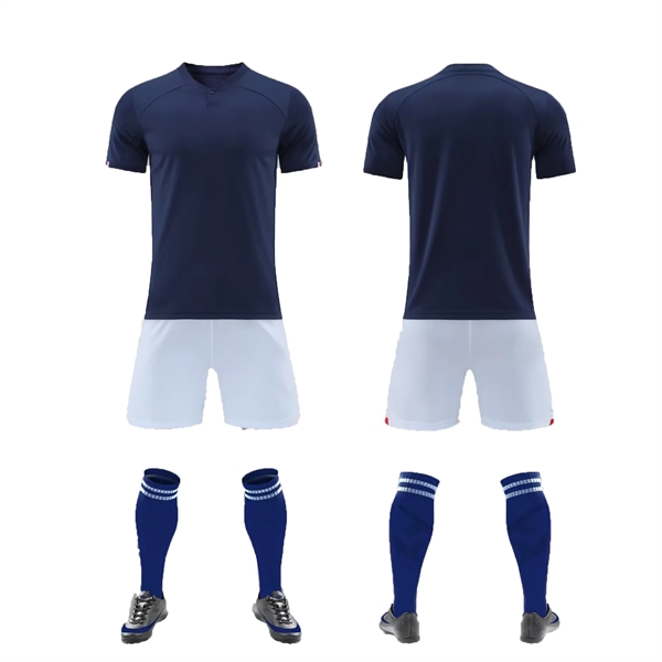 Reversible Soccer Mesh Fabric Jersey Suit For Kids Adult - Reversible Soccer Mesh Fabric Jersey Suit For Kids Adult - Image 2 of 9