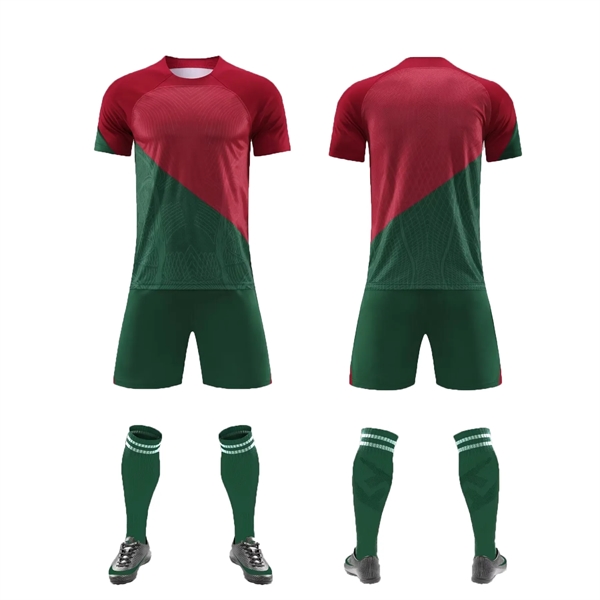 Reversible Soccer Mesh Fabric Jersey Suit For Kids Adult - Reversible Soccer Mesh Fabric Jersey Suit For Kids Adult - Image 4 of 9