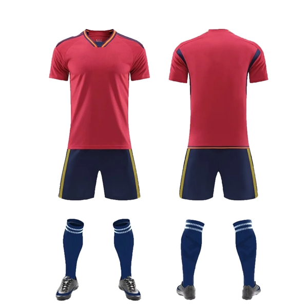 Reversible Soccer Mesh Fabric Jersey Suit For Kids Adult - Reversible Soccer Mesh Fabric Jersey Suit For Kids Adult - Image 7 of 9