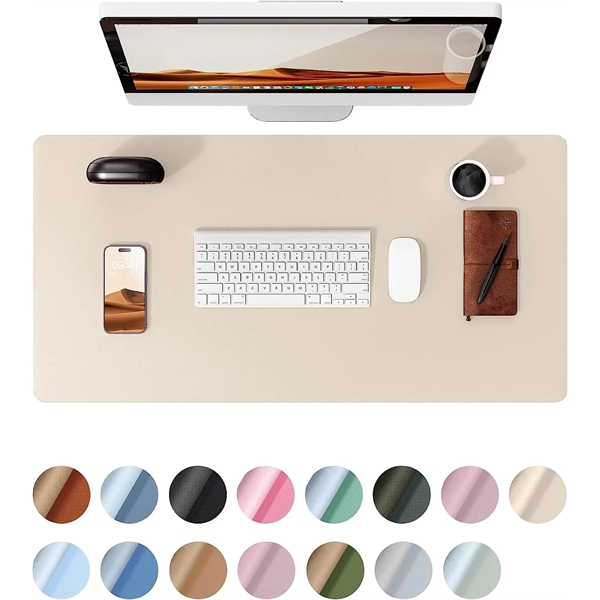 Leather Desk Pad Protector - Leather Desk Pad Protector - Image 0 of 4