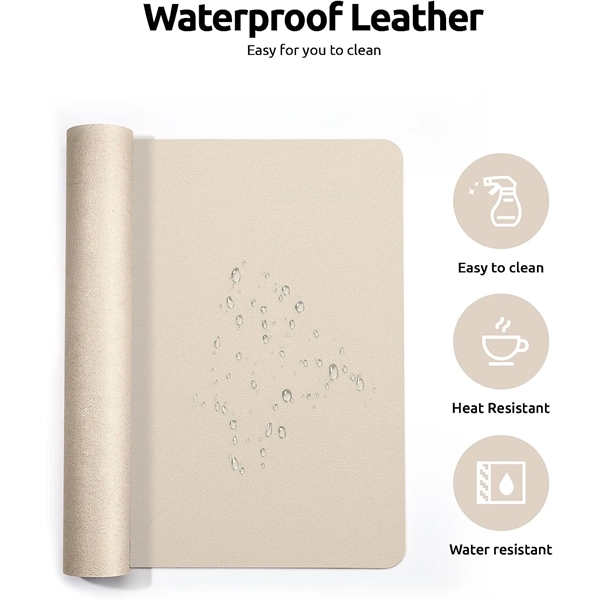 Leather Desk Pad Protector - Leather Desk Pad Protector - Image 1 of 4