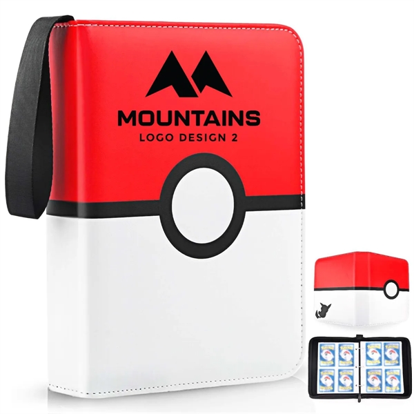 Card Binder Fits 400 With 50 Removable Sleeves - Card Binder Fits 400 With 50 Removable Sleeves - Image 0 of 6