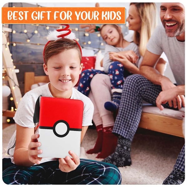 Card Binder Fits 400 With 50 Removable Sleeves - Card Binder Fits 400 With 50 Removable Sleeves - Image 6 of 6