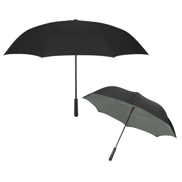 48" Arc Two-Tone Inversion Umbrella - 48" Arc Two-Tone Inversion Umbrella - Image 21 of 22