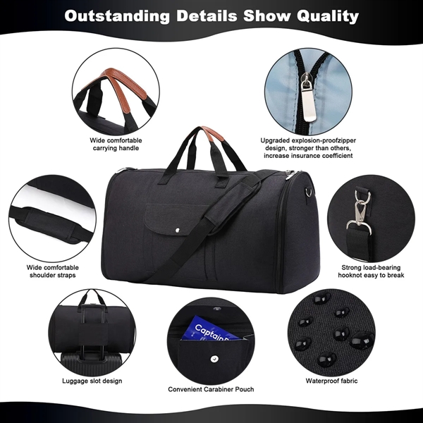 In Stock Travel Garment Duffel Carry on Business Trips Bags - In Stock Travel Garment Duffel Carry on Business Trips Bags - Image 1 of 6
