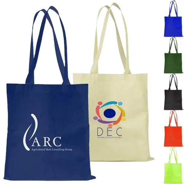 Non-Woven Tote Bag Eco-Friendly Poly - Non-Woven Tote Bag Eco-Friendly Poly - Image 1 of 16