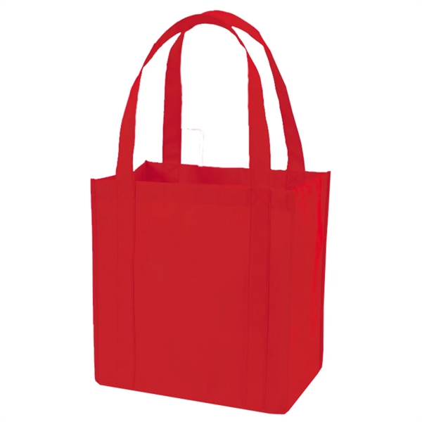Non-Woven Tote Shopping Bag With bottom Gusset (12"x13"x8") - Non-Woven Tote Shopping Bag With bottom Gusset (12"x13"x8") - Image 25 of 26