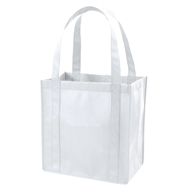Non-Woven Tote Shopping Bag With bottom Gusset (12"x13"x8") - Non-Woven Tote Shopping Bag With bottom Gusset (12"x13"x8") - Image 26 of 26