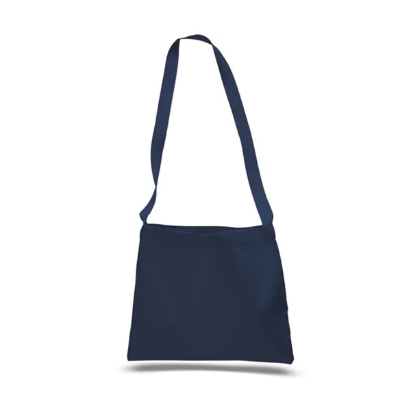 12 Oz. Small Cotton Canvas Messenger Bag With Long Straps - 12 Oz. Small Cotton Canvas Messenger Bag With Long Straps - Image 5 of 7