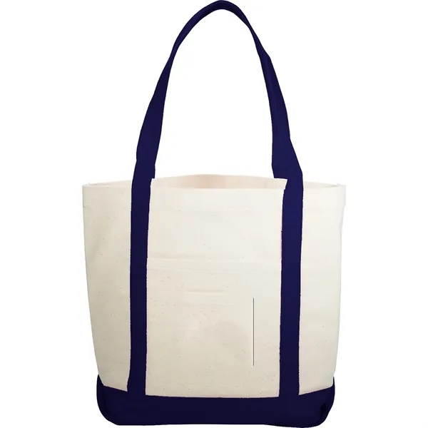 10 oz. Cotton Canvas Boat Tote Bags (12.25" x 14.75") - 10 oz. Cotton Canvas Boat Tote Bags (12.25" x 14.75") - Image 10 of 12