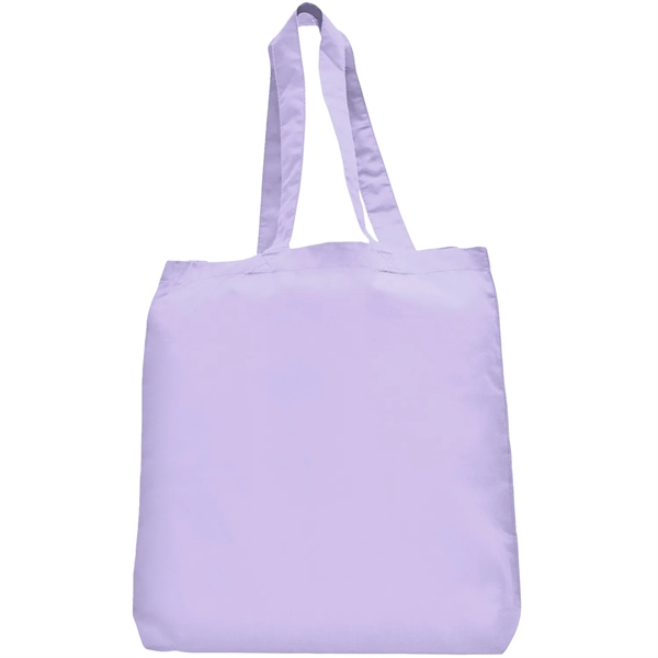 6 oz Cotton Canvas Tote Bag W/ Gusset (15" X 16") - 6 oz Cotton Canvas Tote Bag W/ Gusset (15" X 16") - Image 40 of 54