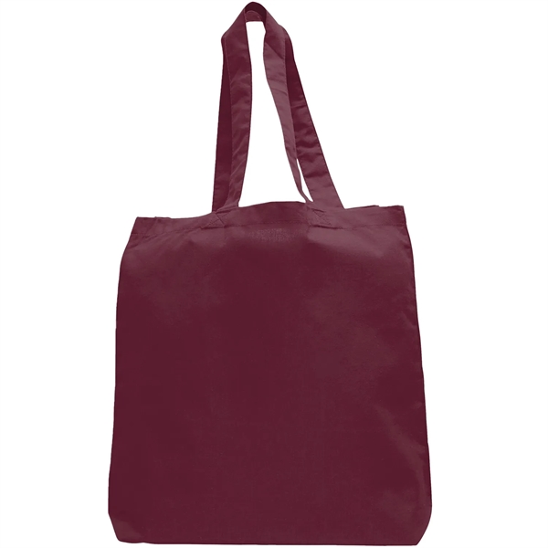 6 oz Cotton Canvas Tote Bag W/ Gusset (15" X 16") - 6 oz Cotton Canvas Tote Bag W/ Gusset (15" X 16") - Image 45 of 54