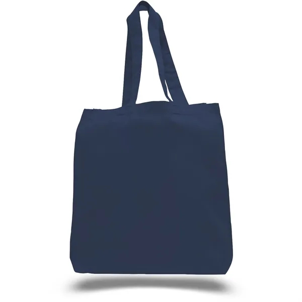 6 oz Cotton Canvas Tote Bag W/ Gusset (15" X 16") - 6 oz Cotton Canvas Tote Bag W/ Gusset (15" X 16") - Image 42 of 54