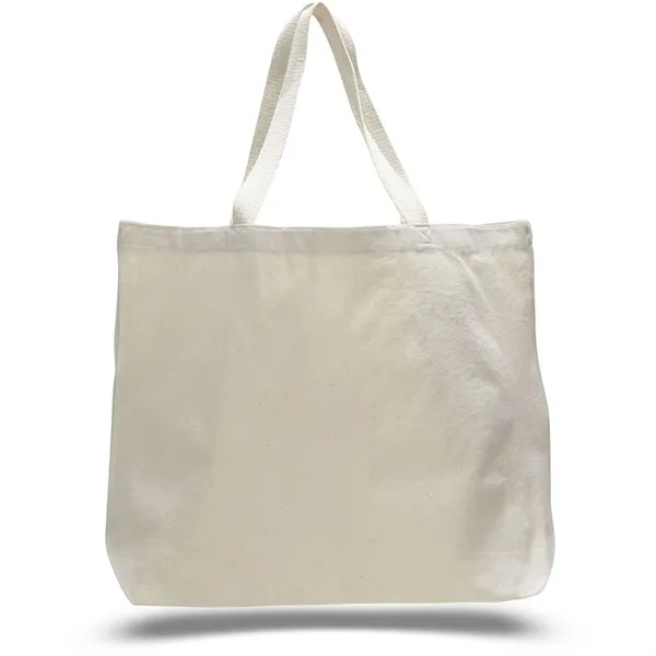 12 oz. Extra Large Grocery Cotton Tote Bag 20"x15"x5" - 12 oz. Extra Large Grocery Cotton Tote Bag 20"x15"x5" - Image 20 of 26